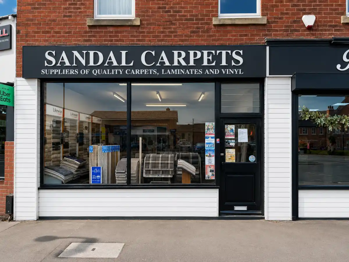Sandal Carpets showroom, Wakefield